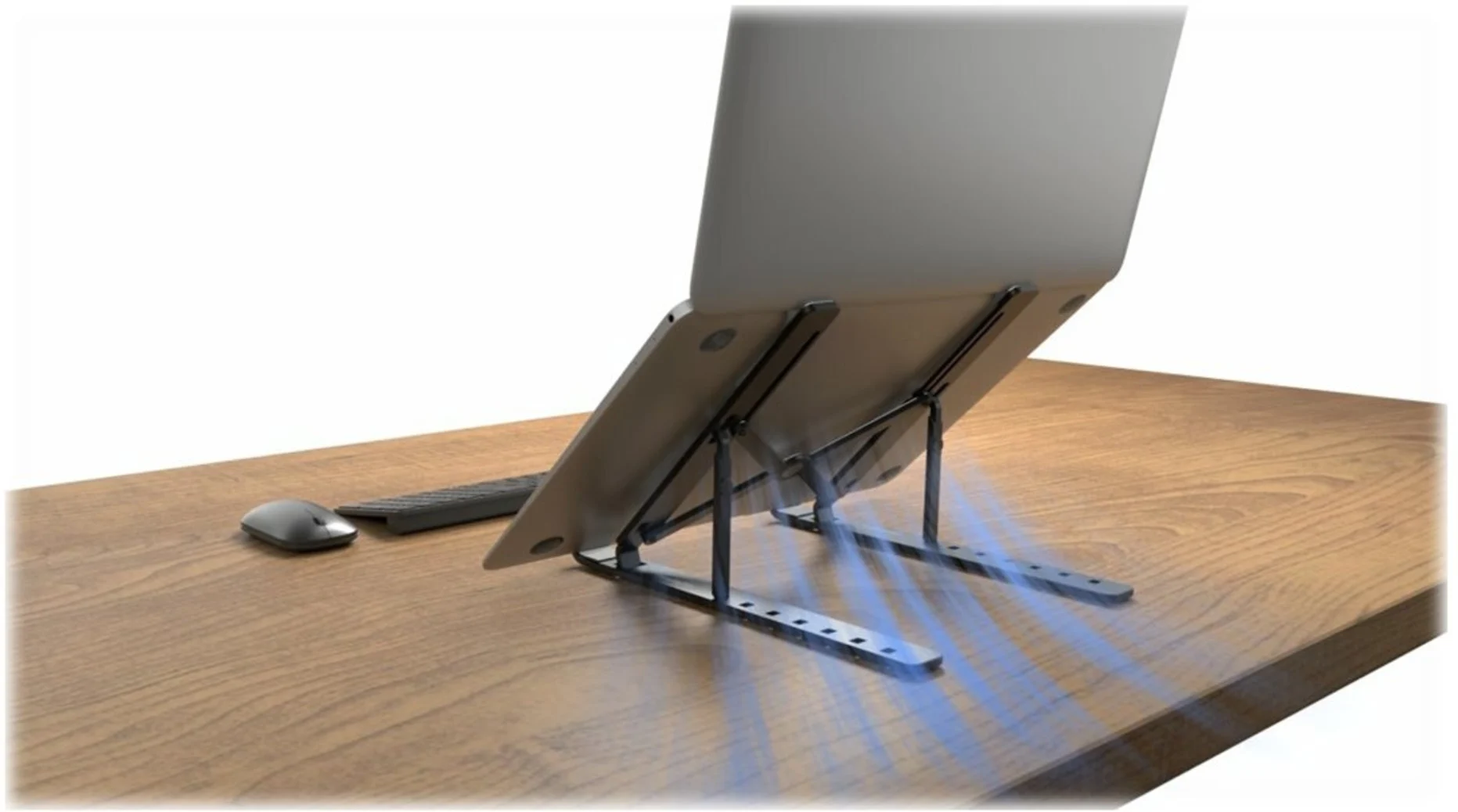 Imagen 9 de Soporte para Notebook Kensington K50406WW, Aluminio Plegable Color Negro