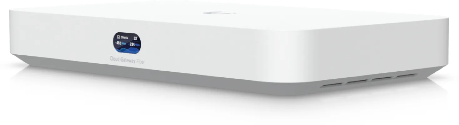 Imagen 0 de Router Ubiquiti UCG-Fiber UniFi multiWAN compacto Funciones routing y seguridad