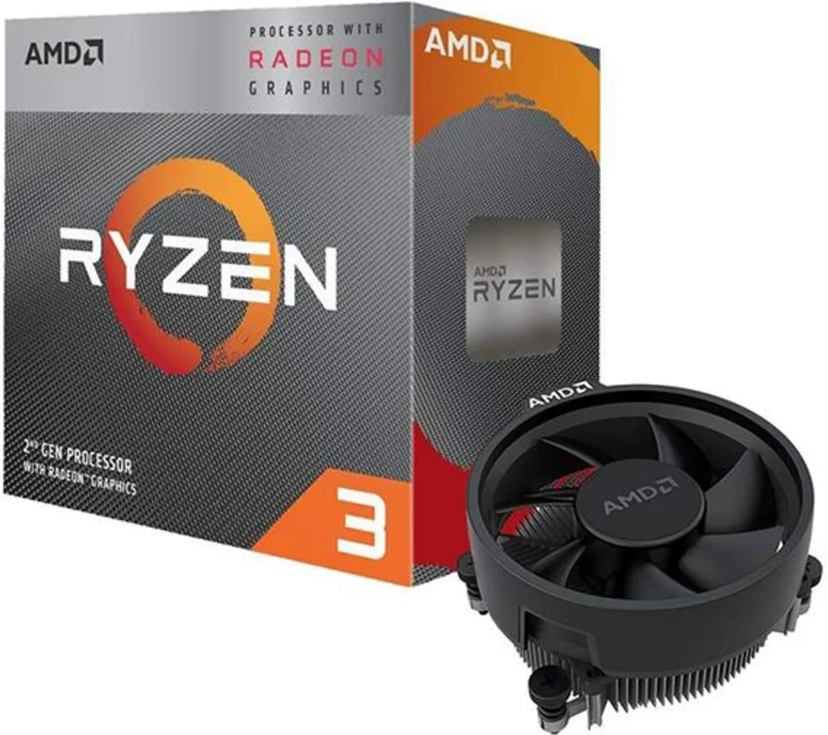 Imagen 0 de CPU AMD Ryzen 3 3200G 3.60-4.0GHz 4MB L3 4 Núcleos Socket AM4 c/Graf FAN