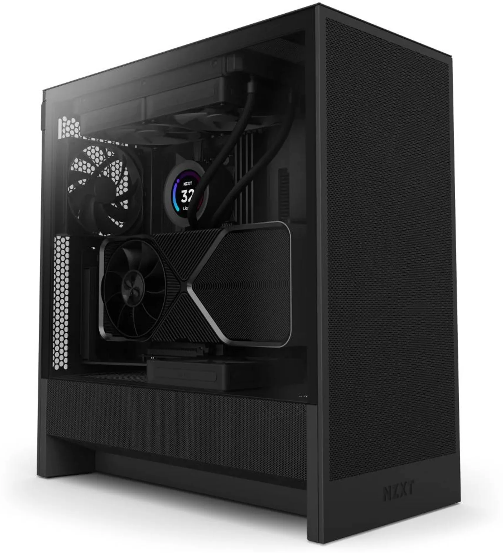 Imagen 0 de NZXT H5 Flow - Black (CC-H52FB-01)