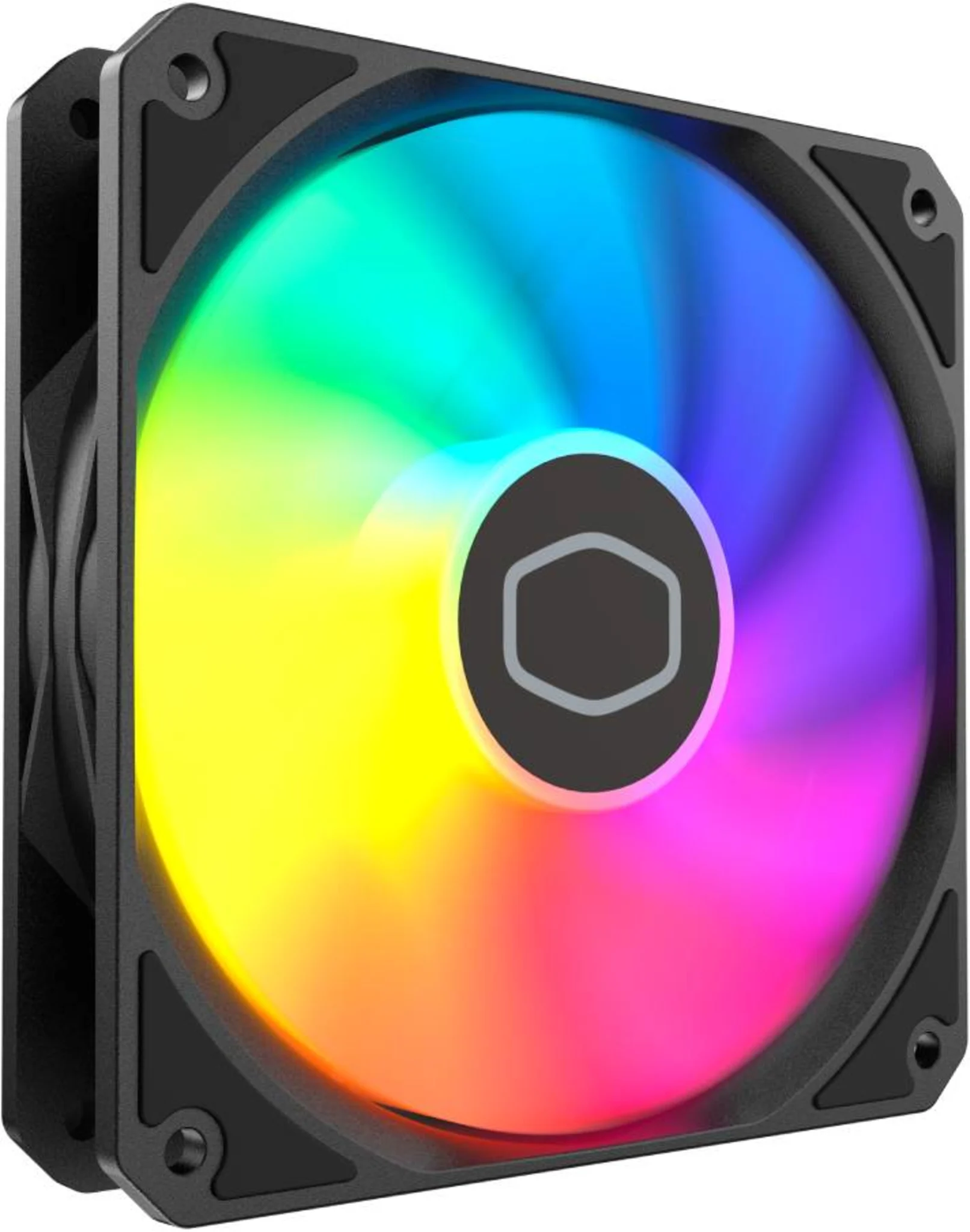 Imagen 0 de Ventilador para Gabinete Cooler Master MF120 Lite ARGB , 4 Pin PWM, Negro