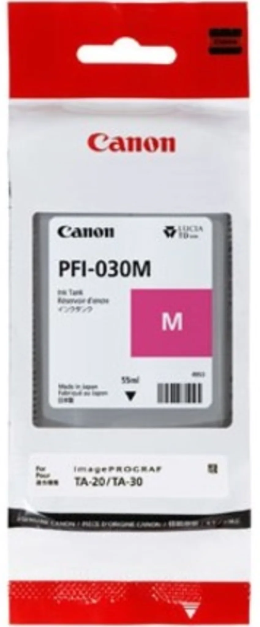 Imagen 0 de Cartridge Canon PFI-030 Magenta para imagePROGRAF TA-20 / TA30, 55ml