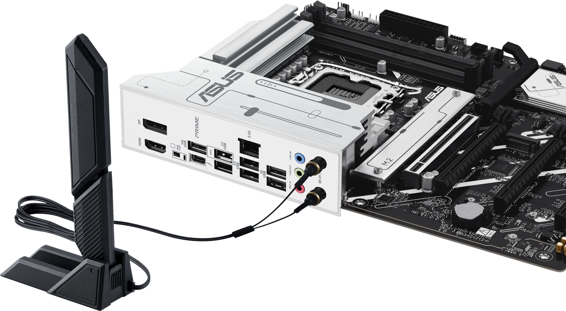 Imagen 10 de Tarjeta Madre Asus PRIME Z890-P WIFI LGA1851 4*DDR5 4*M.2 DP HDMI ThB USB-C