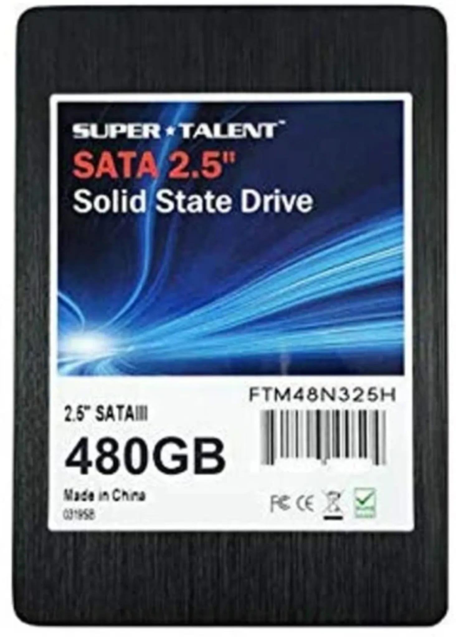 Imagen 0 de Unidad SSD SuperTalent TeraNova 480GB 2.5" 7mm SATA 3 TLC Lec530MB/s Esc450MB/s