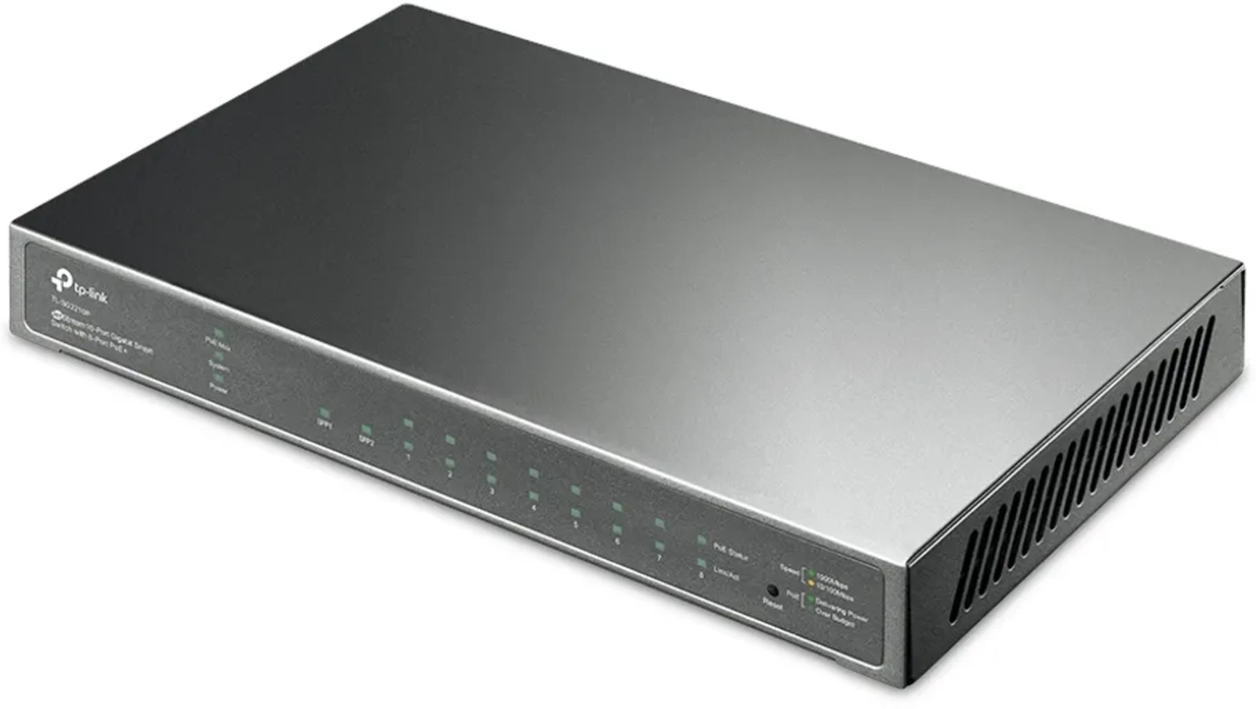 Imagen 2 de Switch Tp-Link TL-SG22 JetStream Smart de 8 puertos Gigabit PoE c/ 2 ranuras SFP
