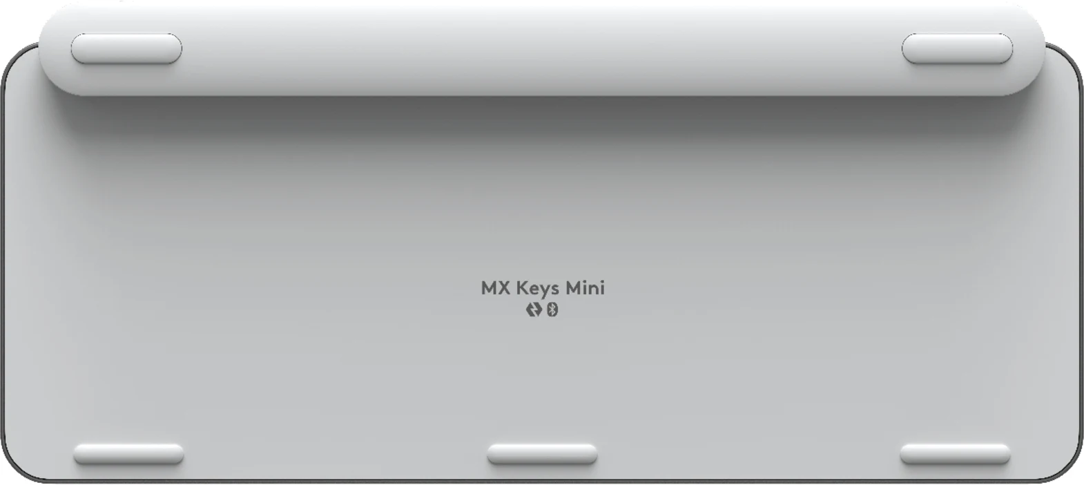 Imagen 2 de Teclado Español iluminado Bluetooth Logitech MX Keys Mini Blanco