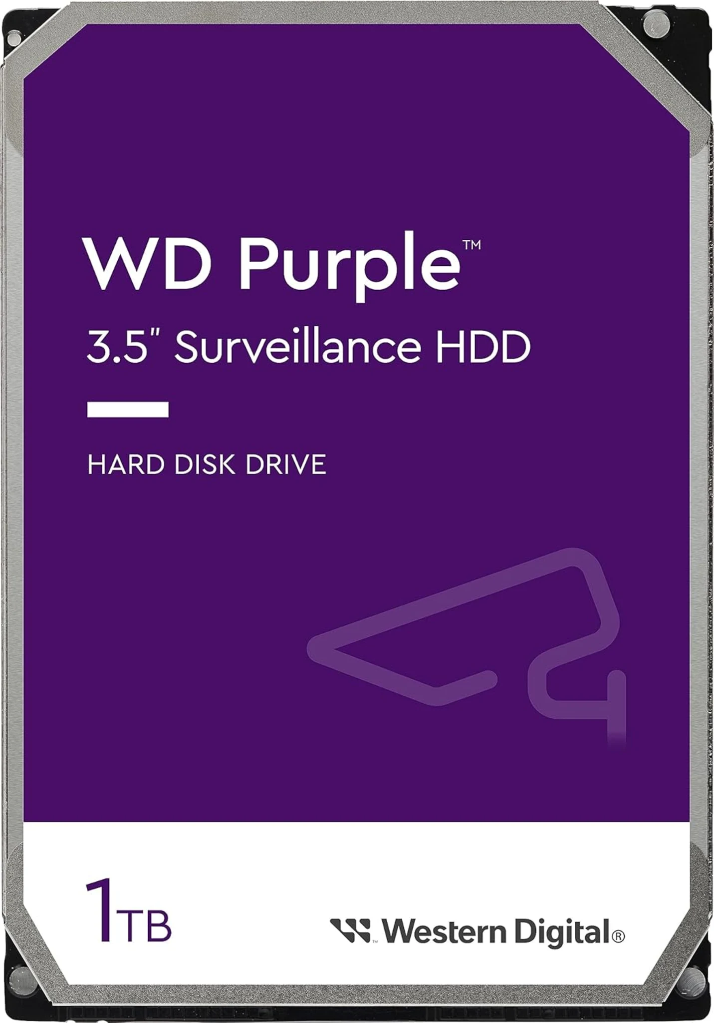 Imagen 0 de Disco Duro Western Digital Purple 1TB 3.5" 5400RPM 64mb IntelliPower p/Video Vig