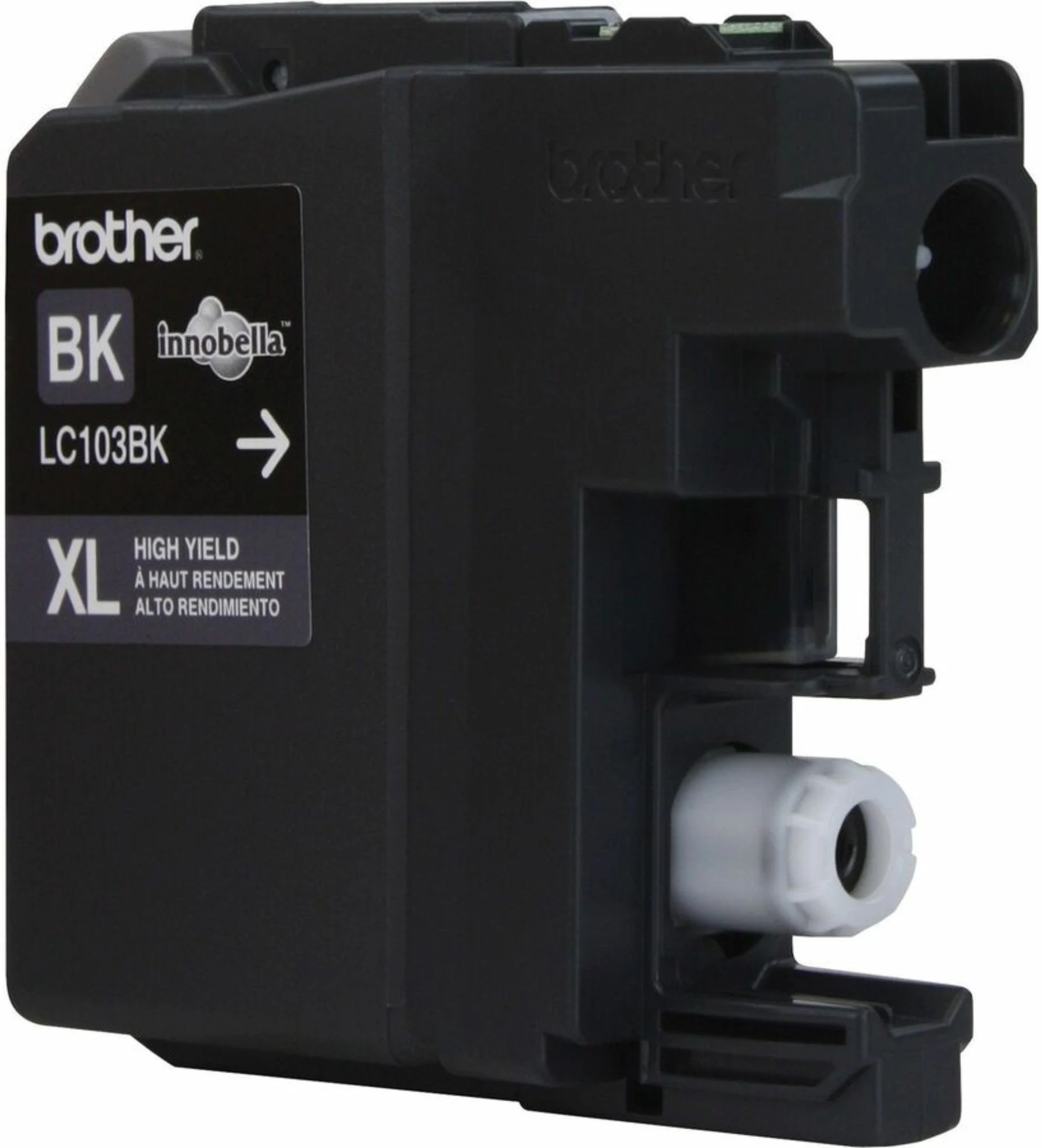 Imagen 2 de Cartridge Brother LC103BK Negro para DCP J152/MFC J245/J285/J450/J4510, 600Pág