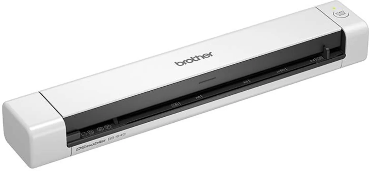 Imagen 2 de Escáner de Escritorio Portátil Brother DS-640 Color A4 16 ppm 600dpi USB3.0