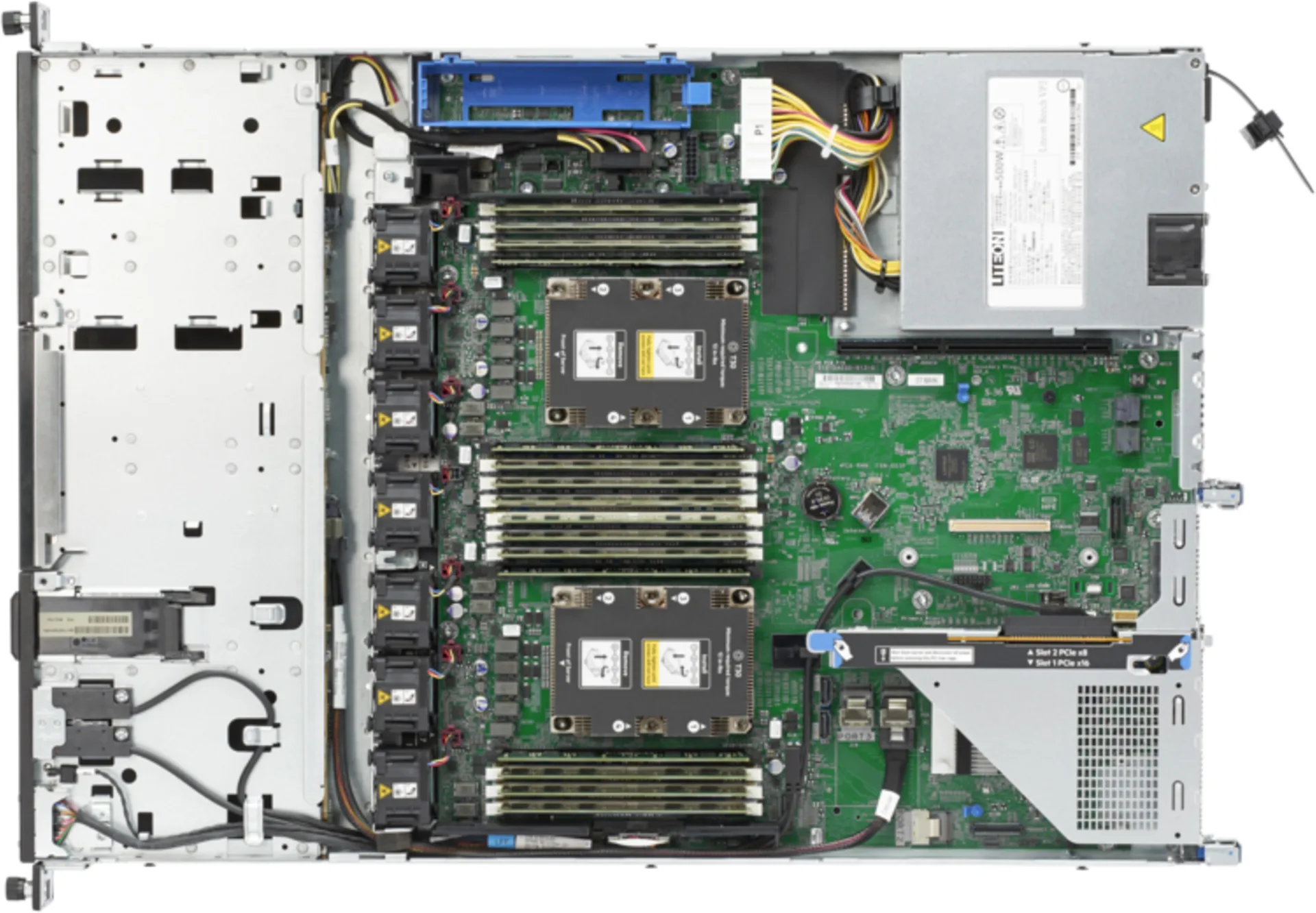 Imagen 4 de HPE ProLiant DL160 Gen10 3206R 1P 16GB-R S100i 4LFF 500W PS Server