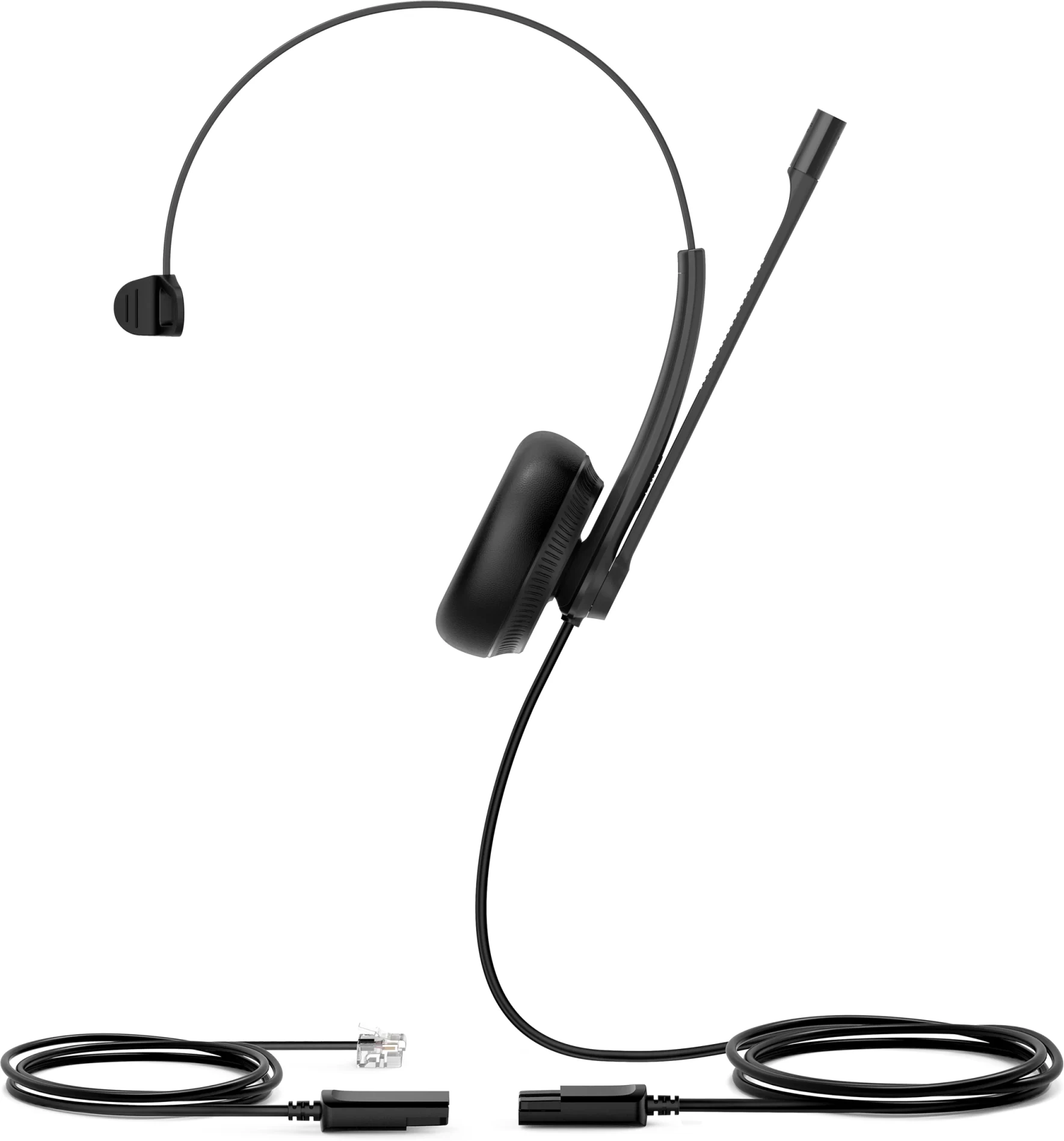 Imagen 1 de Cintillo YEALINK Mono con RJ9. YHS34 Mono for 3rd Party p/ Teléfonos CISCO c/ RJ