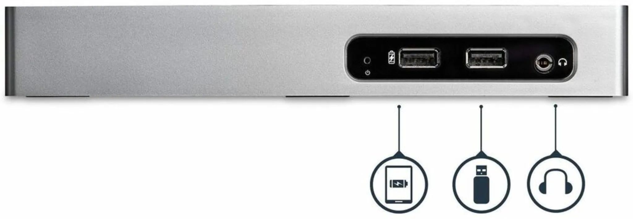Imagen 5 de Docking Station StarTech Host USB 3.0, Prtos HDMI DVI 6*USB3.1 USB-B Audio LAN.