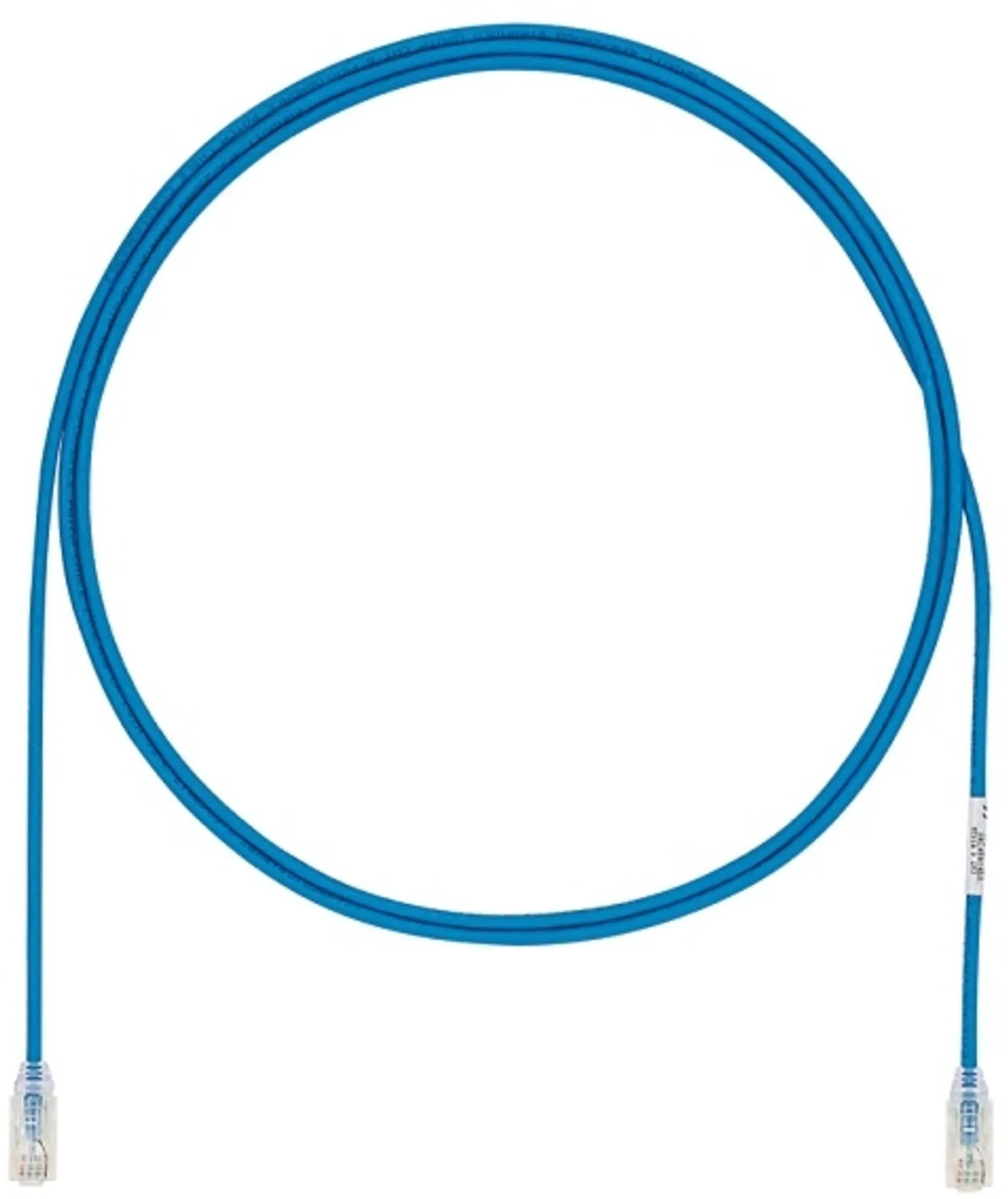 Imagen 0 de Panduit patch cord cat.6A UTP 28AWG-LSZH 2.0mts azul