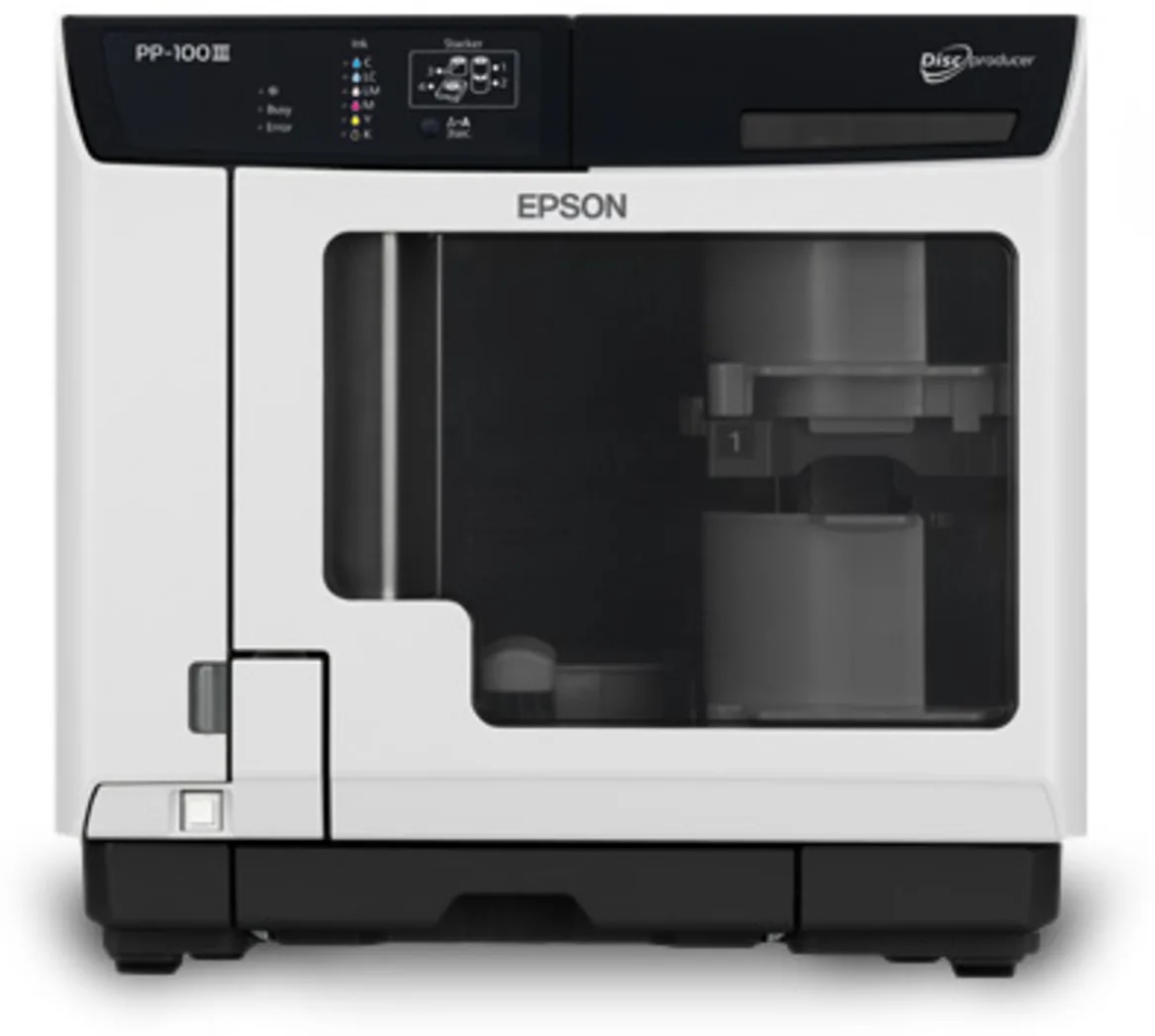 Imagen 0 de Impresora Epson PP-100III para CD DVD Blu-Ray Hasta 60 discos por hora USB 3.0