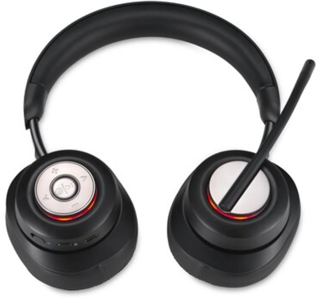 Imagen 7 de Audífonos Inalámbricos OnEar Kensington H3000, 550 mAh USB Type-C/A Bt5.2 Negros