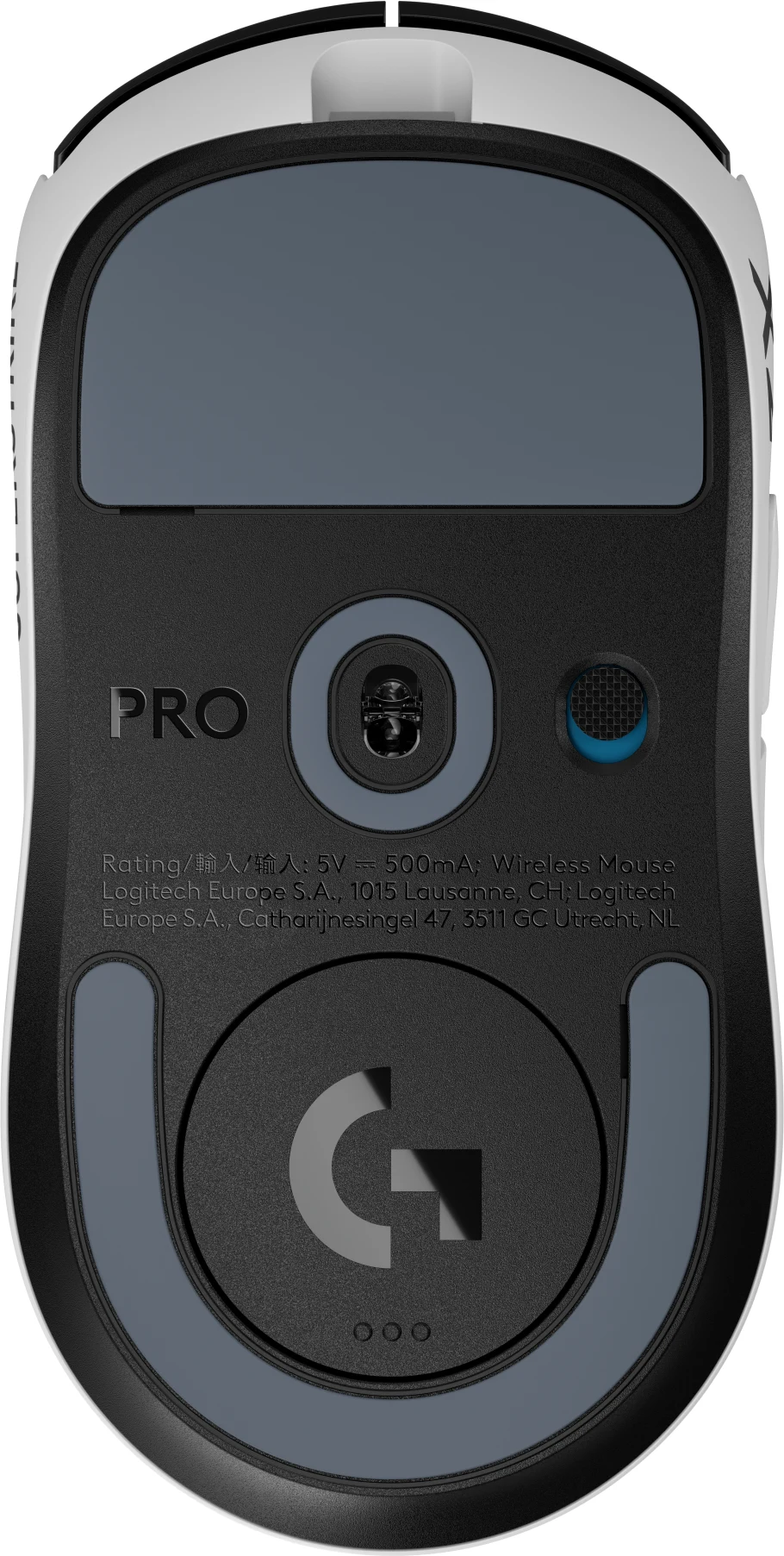 Imagen 3 de Mouse Gamer Inalámbrico Logitech PRO X2 SUPERSTRIKE Óptico 44000dpi Blanco/Negro