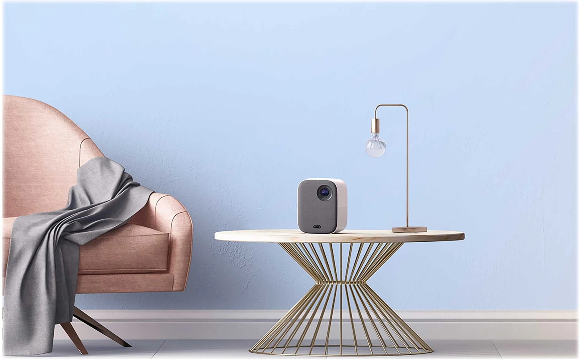 Imagen 1 de Proyector Inalámbrico Xiaomi Mi Smart Projector 2 EU 500LUMEN FHD 1080p HDMI USB