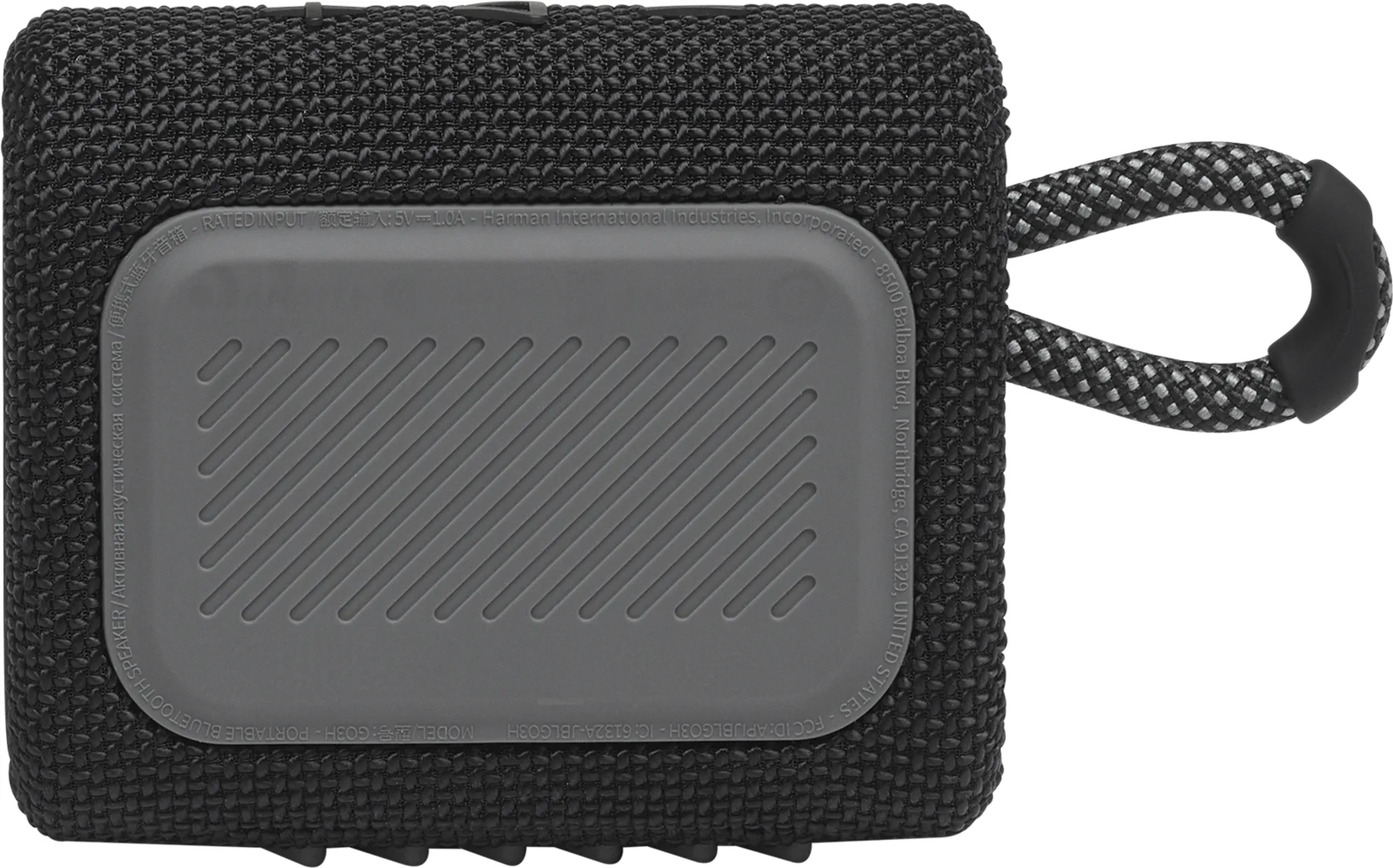 Imagen 2 de Parlante Portátil Inalámbrico JBL Go 3, 4.2W RMS Bluetooth waterproof Negro