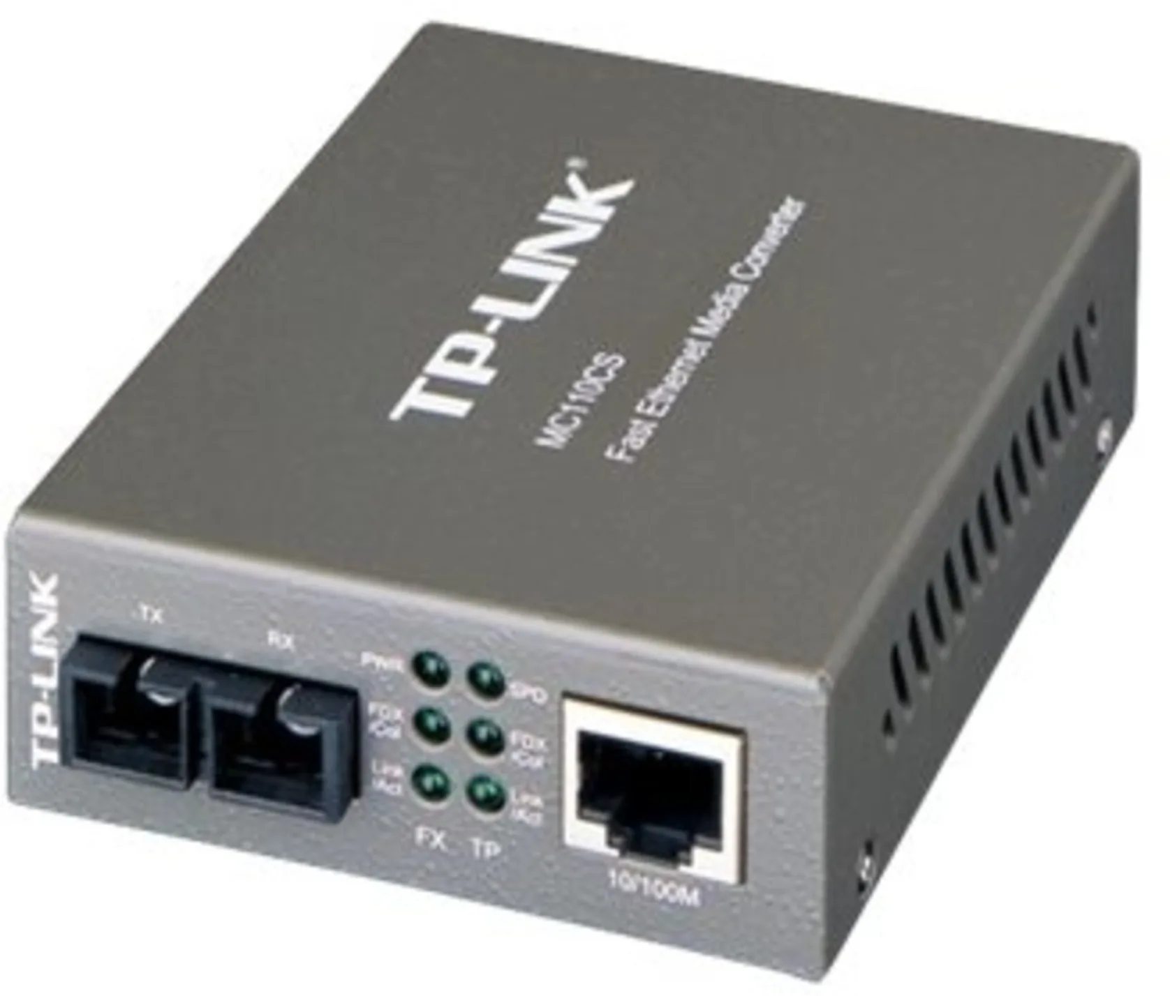 Imagen 0 de Transceiver TP-Link MC110CS SM Monomodo 100MBps 2-SC  20Km Plug 5.5 * 2.1mm