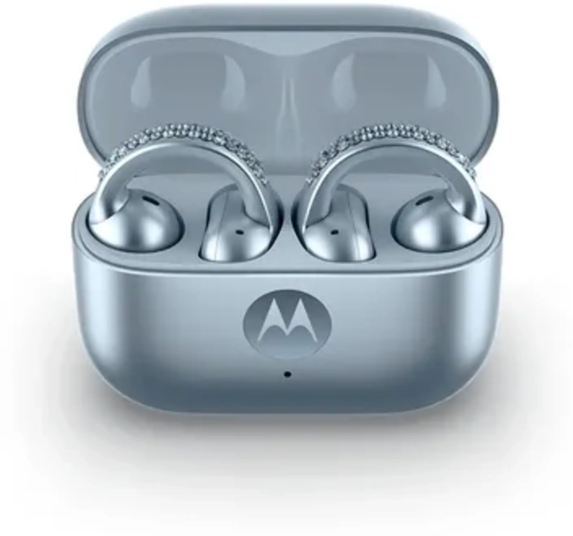 Imagen 0 de Audífonos Inalámbricos Motorola Moto Buds Loop By Swarovsky Ice Melt 