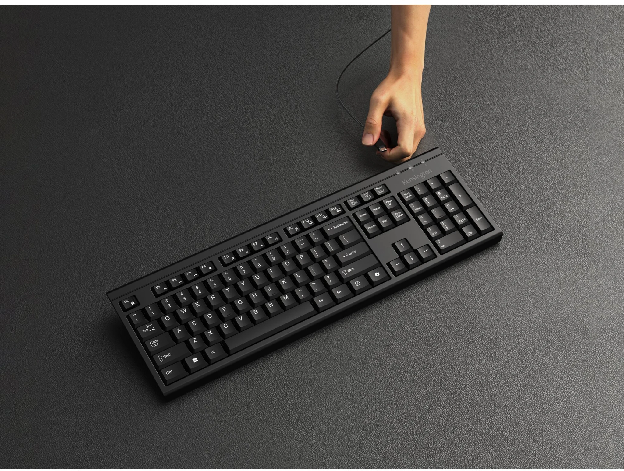 Imagen 5 de Kit Teclado Mouse Inalámbrico Kensington K75560ES Recargable Español RF Bt Negro