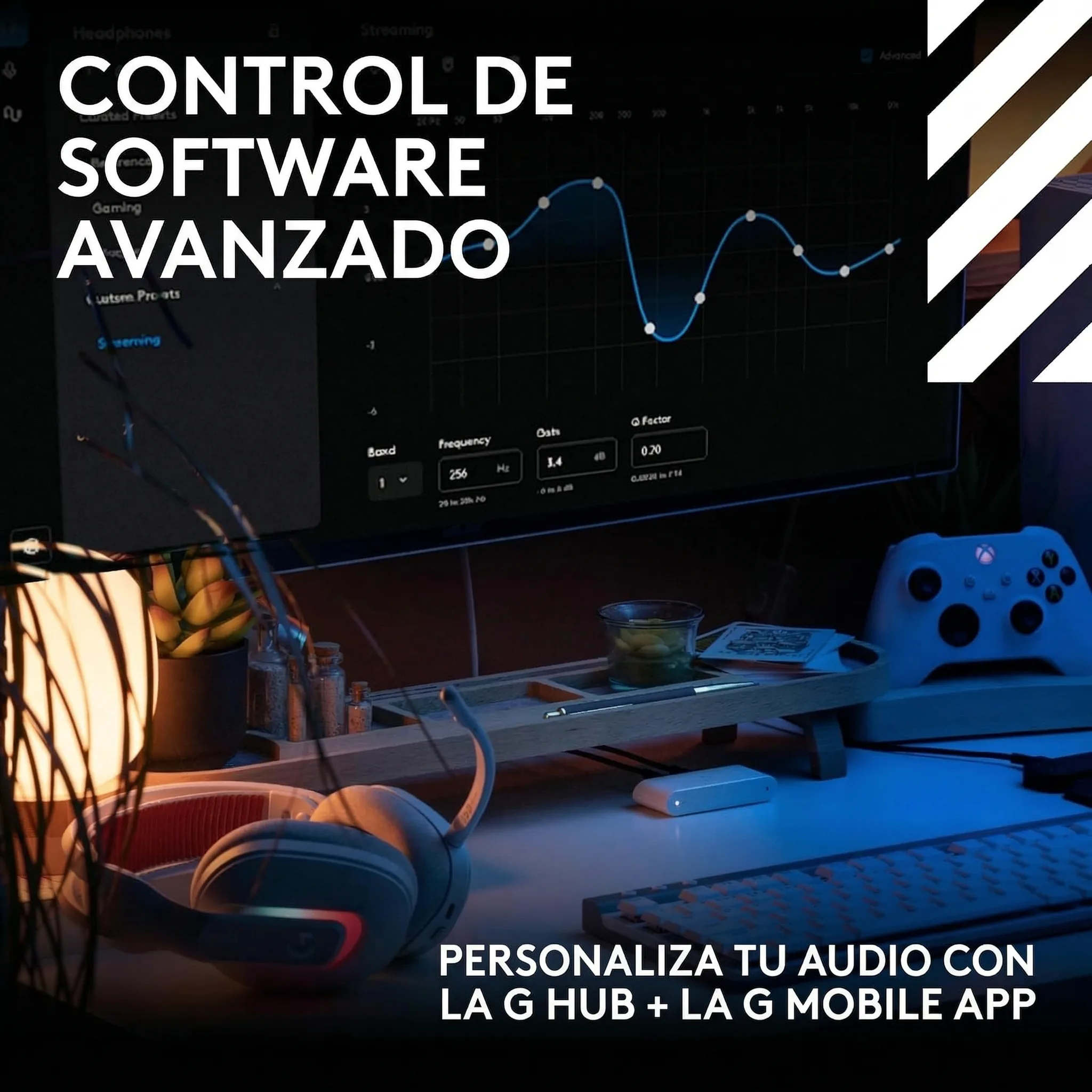 Imagen 16 de Audífonos Gamer Inalámbricos Logitech ASTRO A20 X RGB Blanco