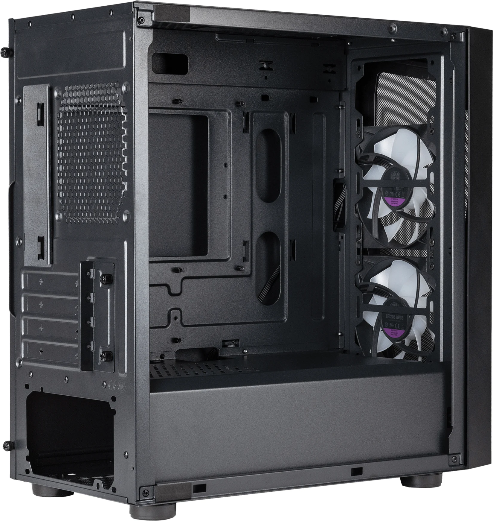 Imagen 3 de Gabinete Gamer Cooler Master CMP 320 ARGB Vidrio Templado mATX Negro S/Fuente