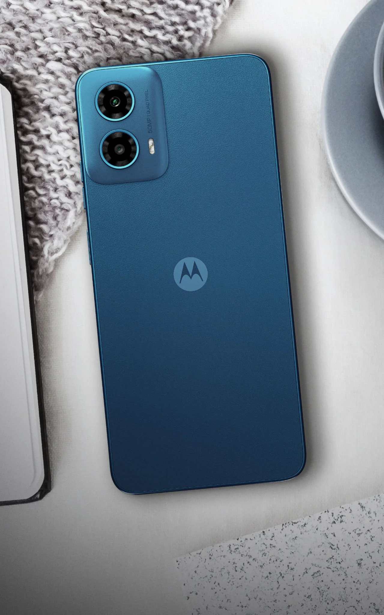 Imagen 6 de Smartphone Motorola G34 OctaCore 8GB/256GB 6.5" WiFi 5G BT NFC Android Blue