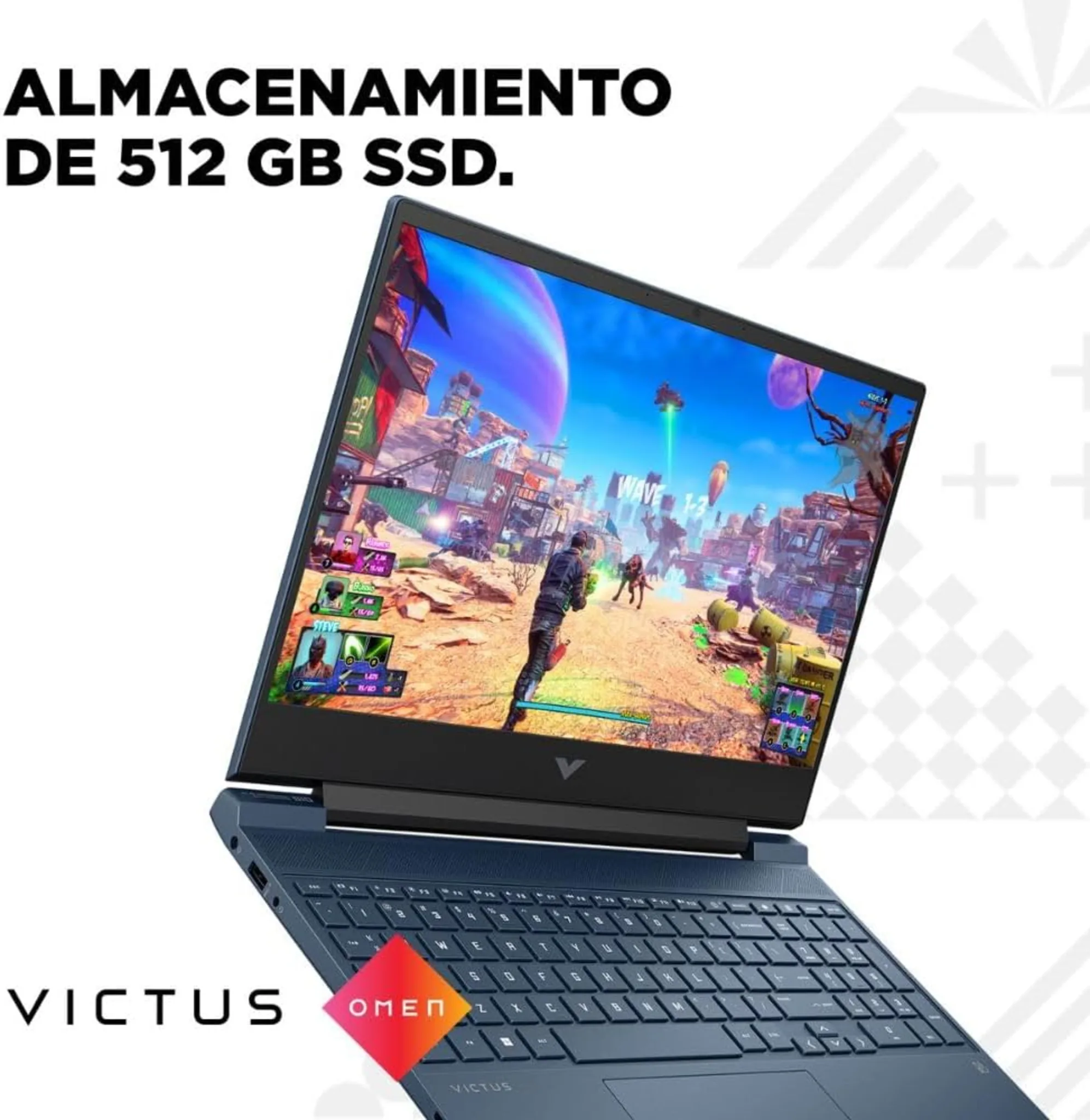 Imagen 2 de Notebook Gamer HP Victus I5-12450H RAM 16GB SSD512GB RTX2050 W11H