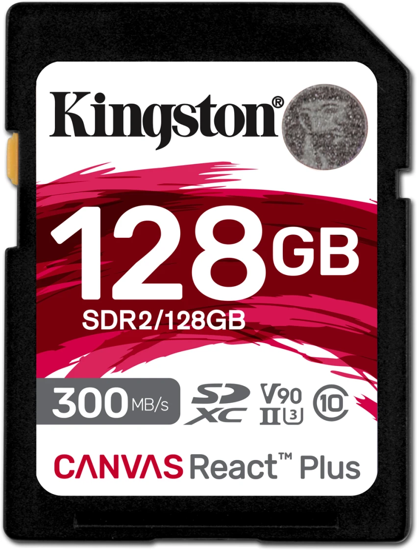 Imagen 0 de Memoria SDXC 128GB Kingston Canvas React Plus UHS-II U3 CL10 V90 300/260MB/seg