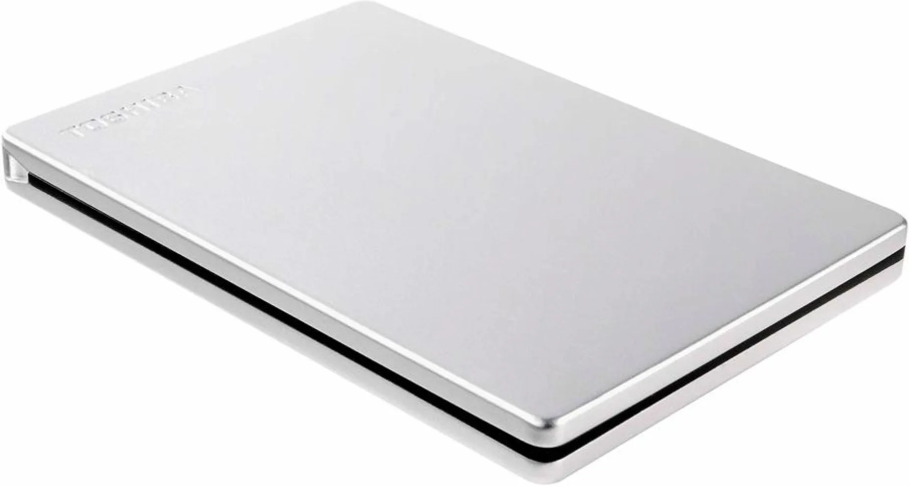 Imagen 2 de Disco Duro Externo Toshiba Slim 1TB 2,5" USB 3.0 9mm Aluminio color Silver