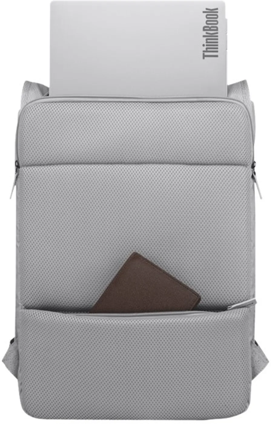 Imagen 7 de Mochila Lenovo ThinkBook Urban para Laptop hasta 15.6" Poliester Color Gris