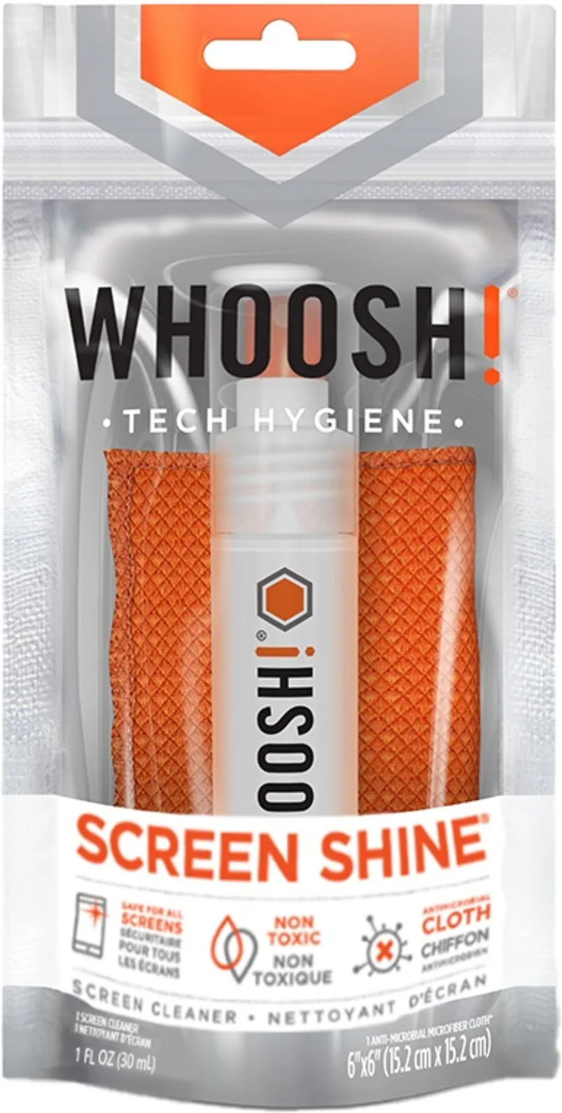 Imagen 5 de Limpiador para pantallas Whoosh Go 1FG30ENSP 30ML 