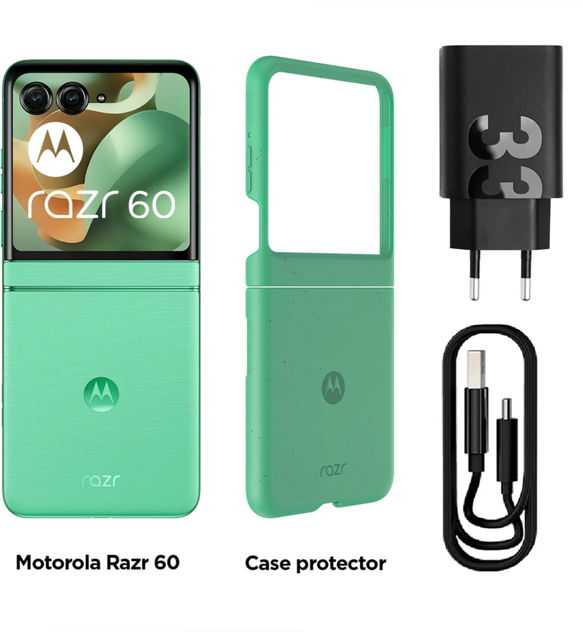 Imagen 3 de Celular Motorola Razr 60 Memoria 512GB RAM 12GB 50MP 6.9' Verde