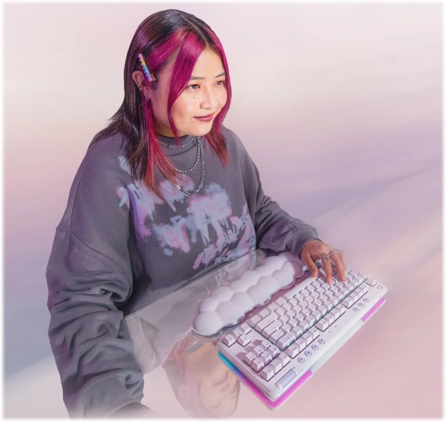 Imagen 3 de Logitech G715 Wireless Gaming Keyboard And Wrist Pad