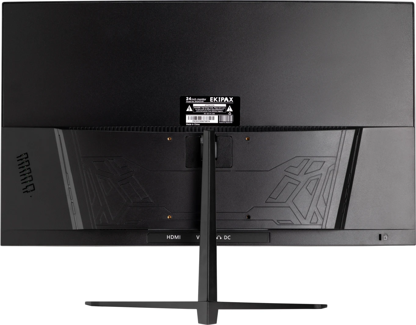 Imagen 5 de Monitor Curvo Ekipax 24" FHD 1920*1080 VA HDMI VGA 2ms 75Hz VESA 100*100