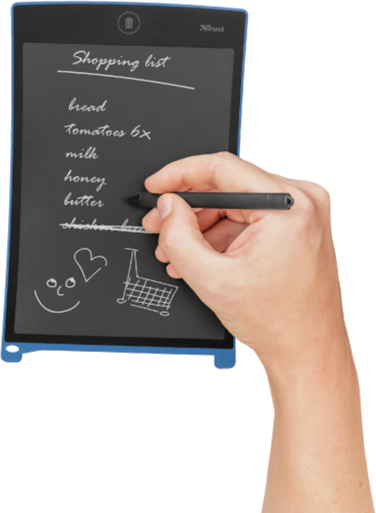 Imagen 5 de Panel Digital Trust Wizz, Interactivo de 8.5" 12.5*17.5cm Color Negro