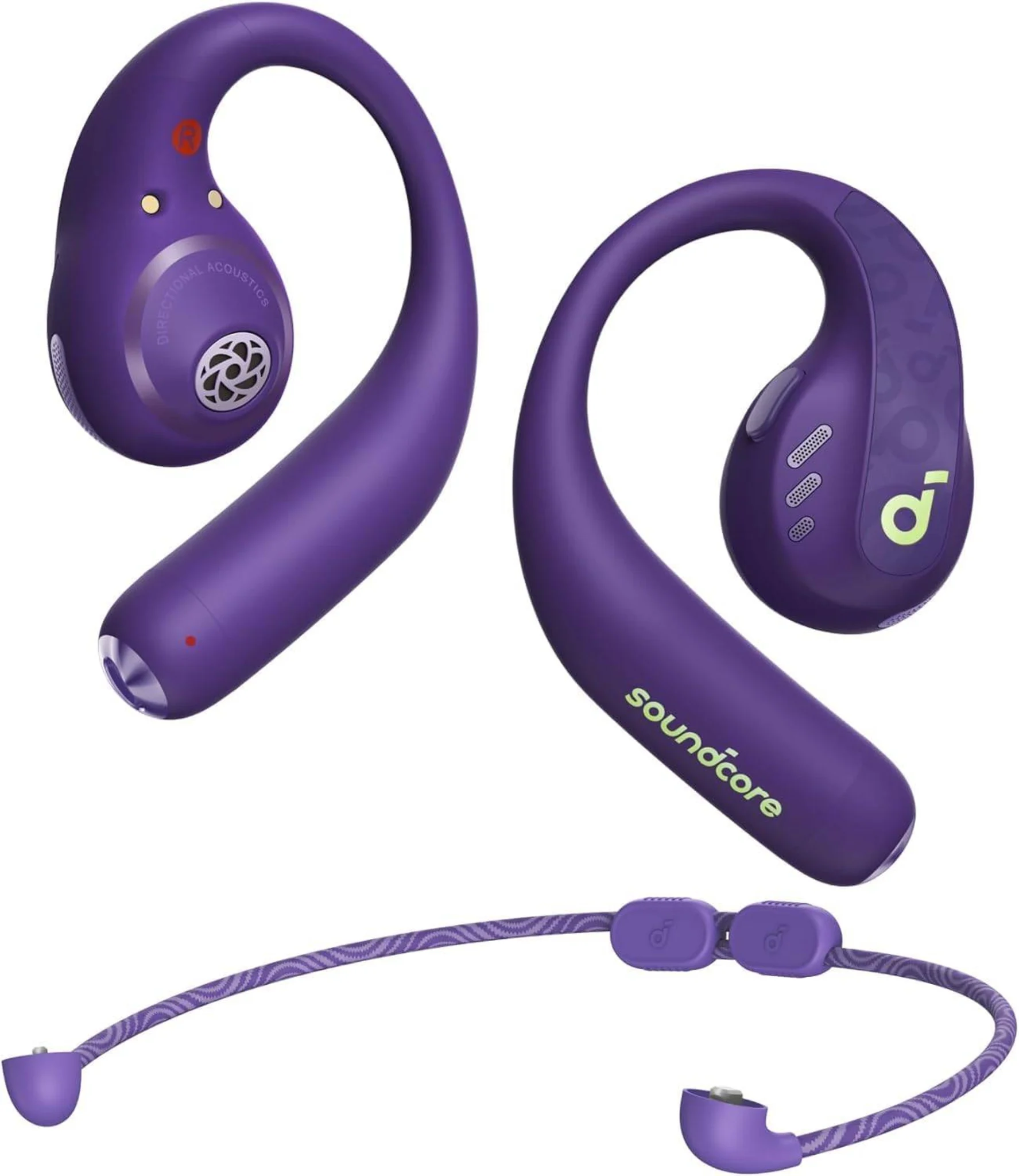 Imagen 0 de Audifono Transmision Aerea AeroFit Pro Soundcore purpura