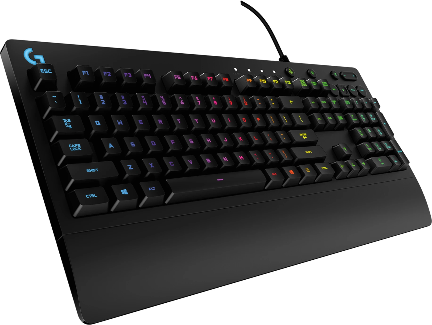 Imagen 0 de Logitech teclado gaming G213 ingles USB/antiderrame/RGB