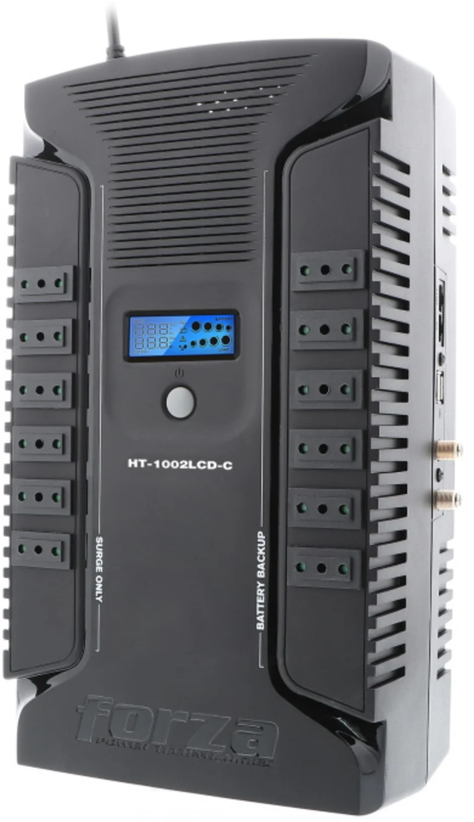 Imagen 3 de UPS Forza 1000VA/500W interactiva 12 tomas Nacional 2 USB