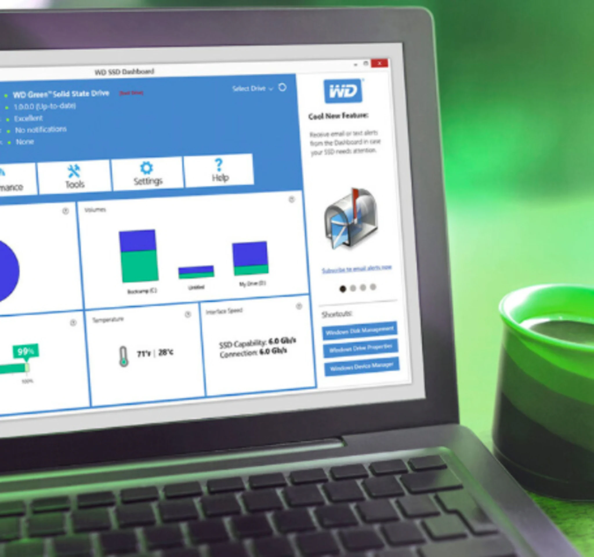 Imagen 3 de Unidad SSD Western Digital Green 480GB M.2 22*80 SATA 3 6GB/s 3D Lec 545MB/s 