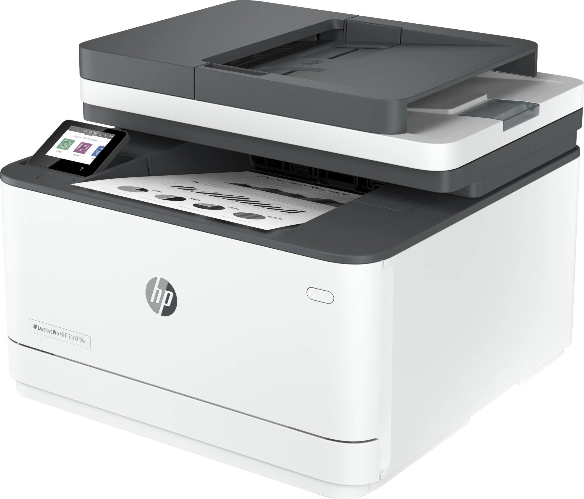 Imagen 1 de Impresora Multifunción HP LaserJet Pro MFP 3103fdw Láser Monoc WiFi LAN USB Fax
