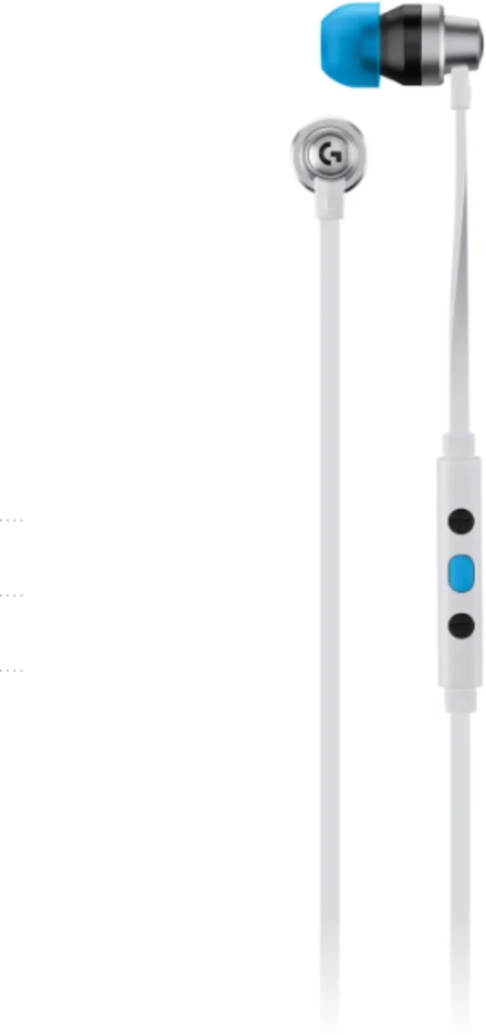 Imagen 0 de Logitech Earphone Gaming G333 LOL Buffy KDA Blanco/Celeste