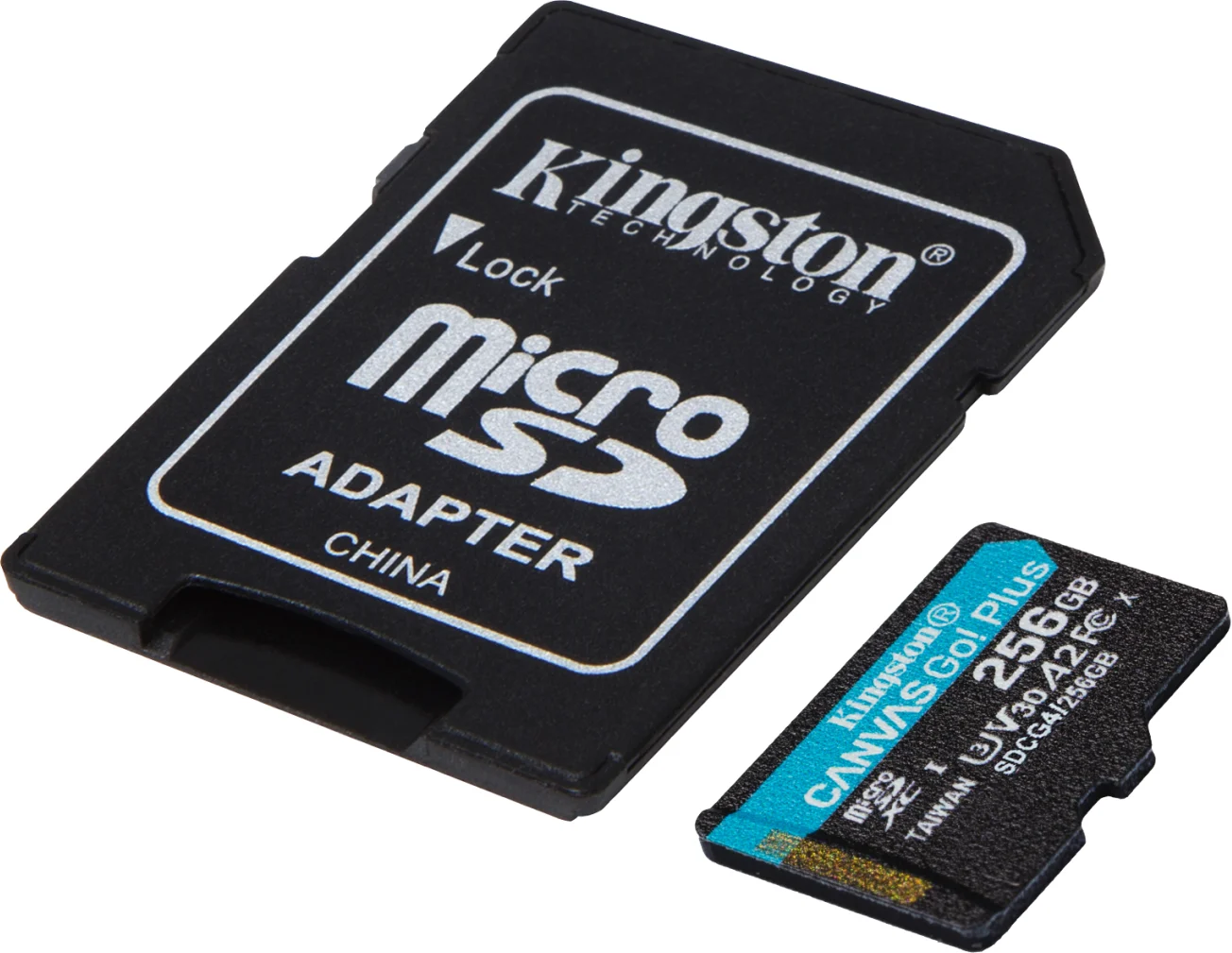 Imagen 2 de Memoria MicroSDXC 256GB Kingston Canvas Go Plus Cat10 UHS-I U3 V30 A2 Lec200MB/s