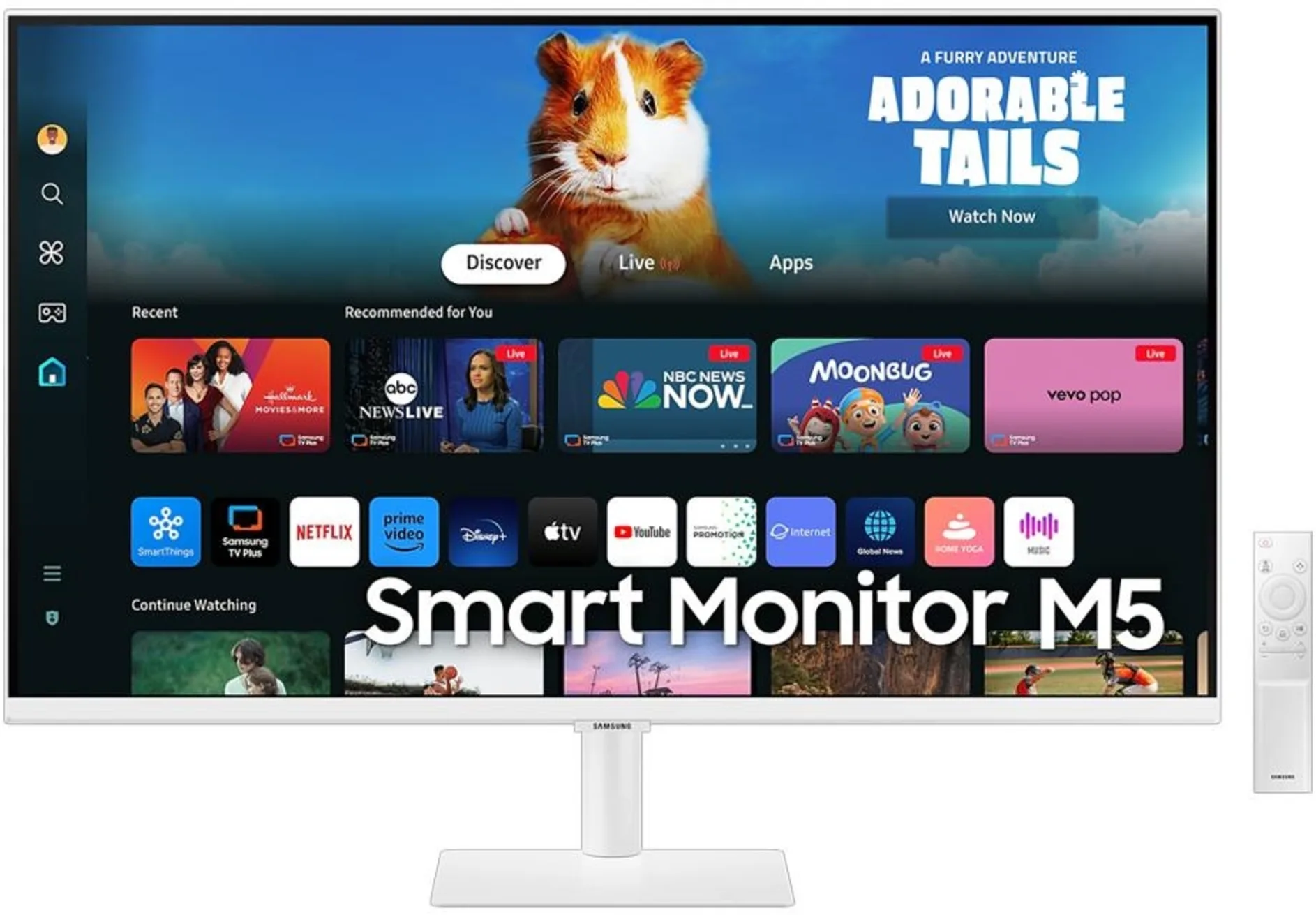 Imagen 0 de Monitor Smart Samsung M50D M5 27" FHD 1920*1080 VA WiFi BT HDMI USB 60Hz