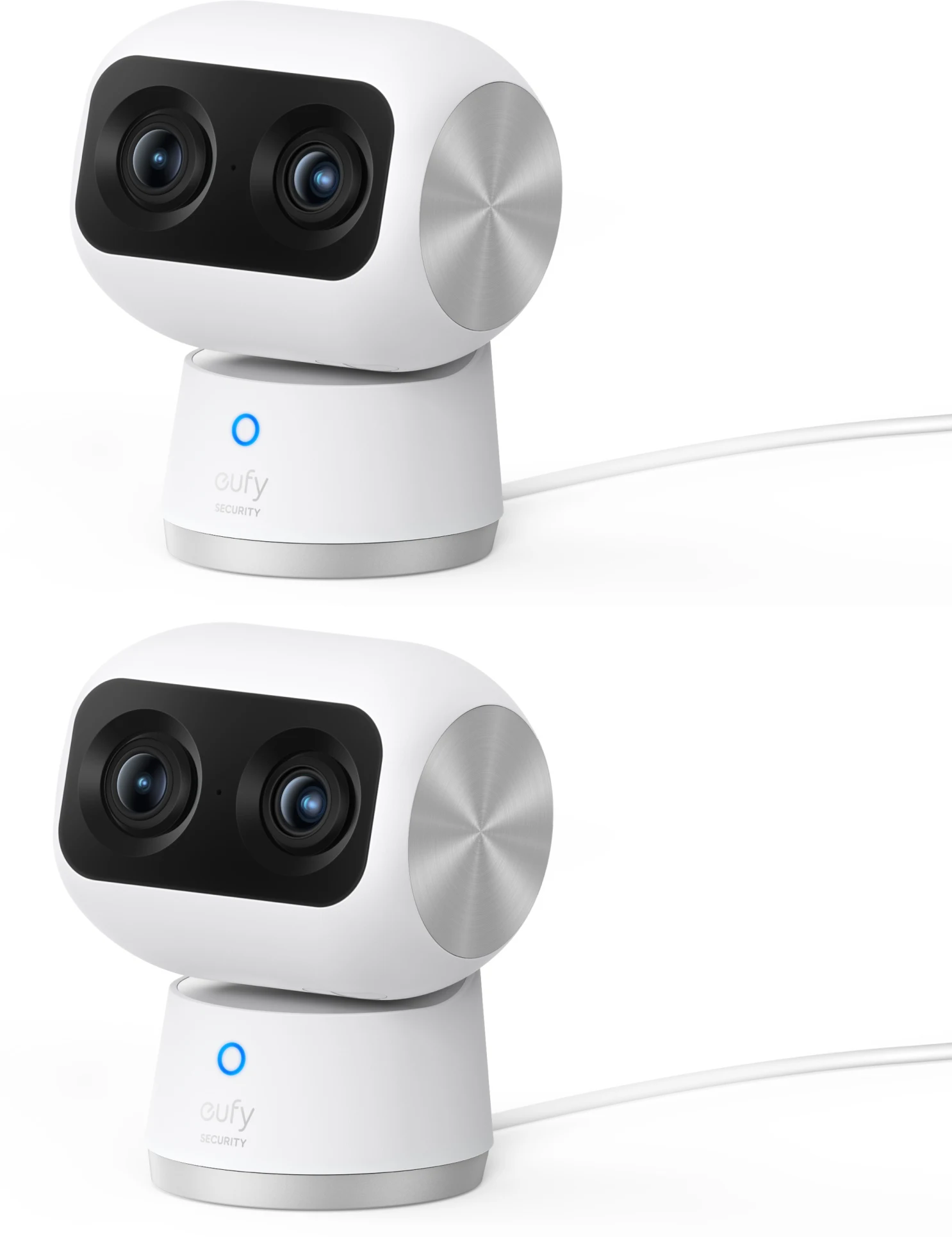 Imagen 1 de Cámara Eufy Indoor Cam S350, 4K, Zoom 8×, Giro 360°, IA, Wi-Fi 6