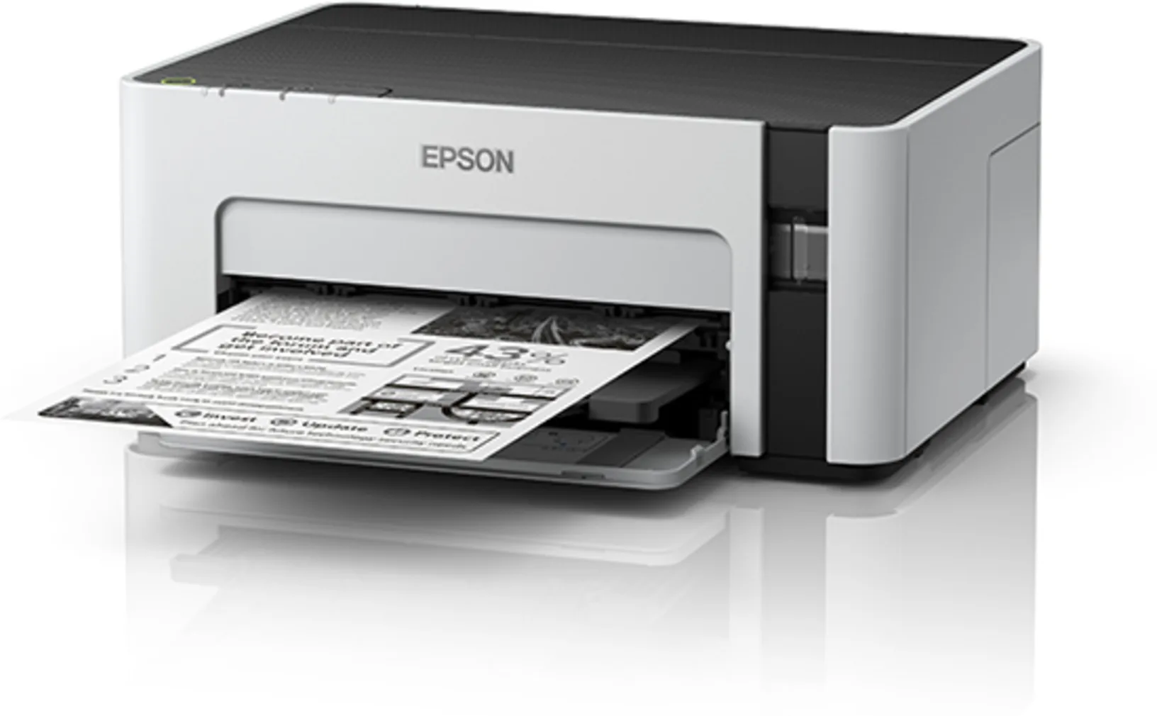Imagen 1 de Impresora Epson EcoTank M1120 Inyección de Tinta Monócroma 32ppm USB WIFI