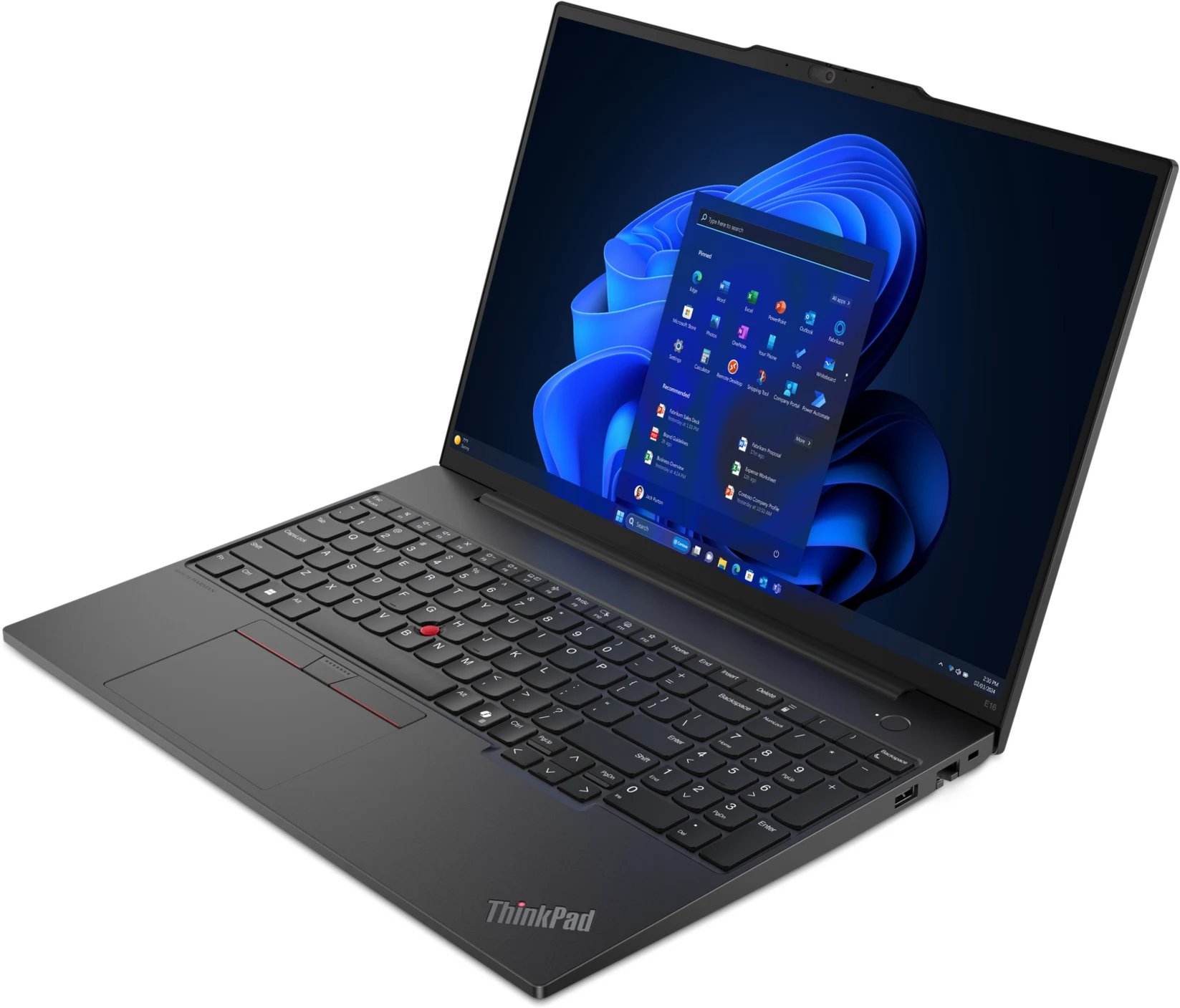 Imagen 1 de Notebook Lenovo ThinkPad E16 Gen2 Ultra 5 125U RAM 16GB SSD 512GB 16" W11P