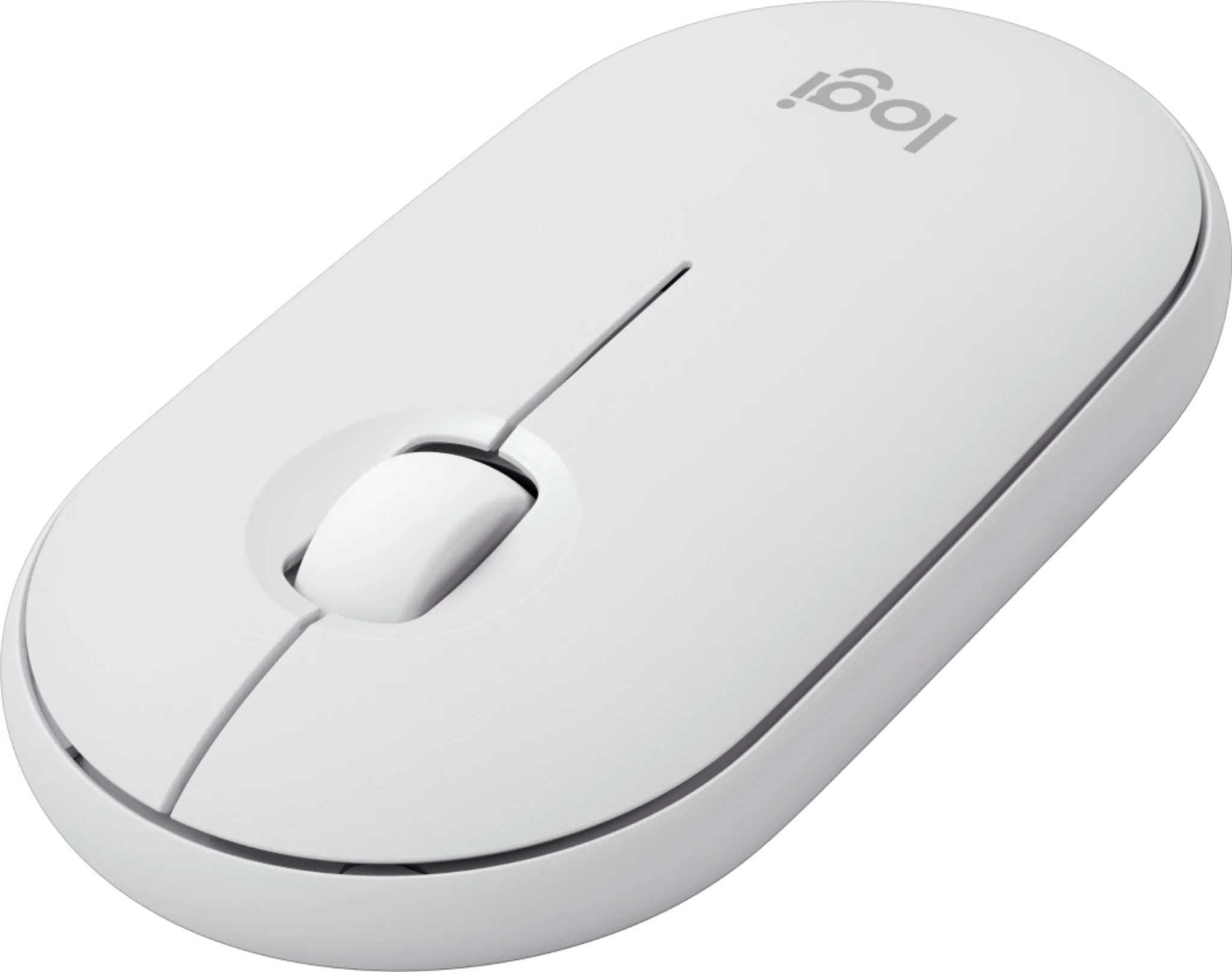 Imagen 1 de Mouse Inalámbrico Logitech Pebble 2 M350S, Óptico 4000DPI 3 Botones Blanco