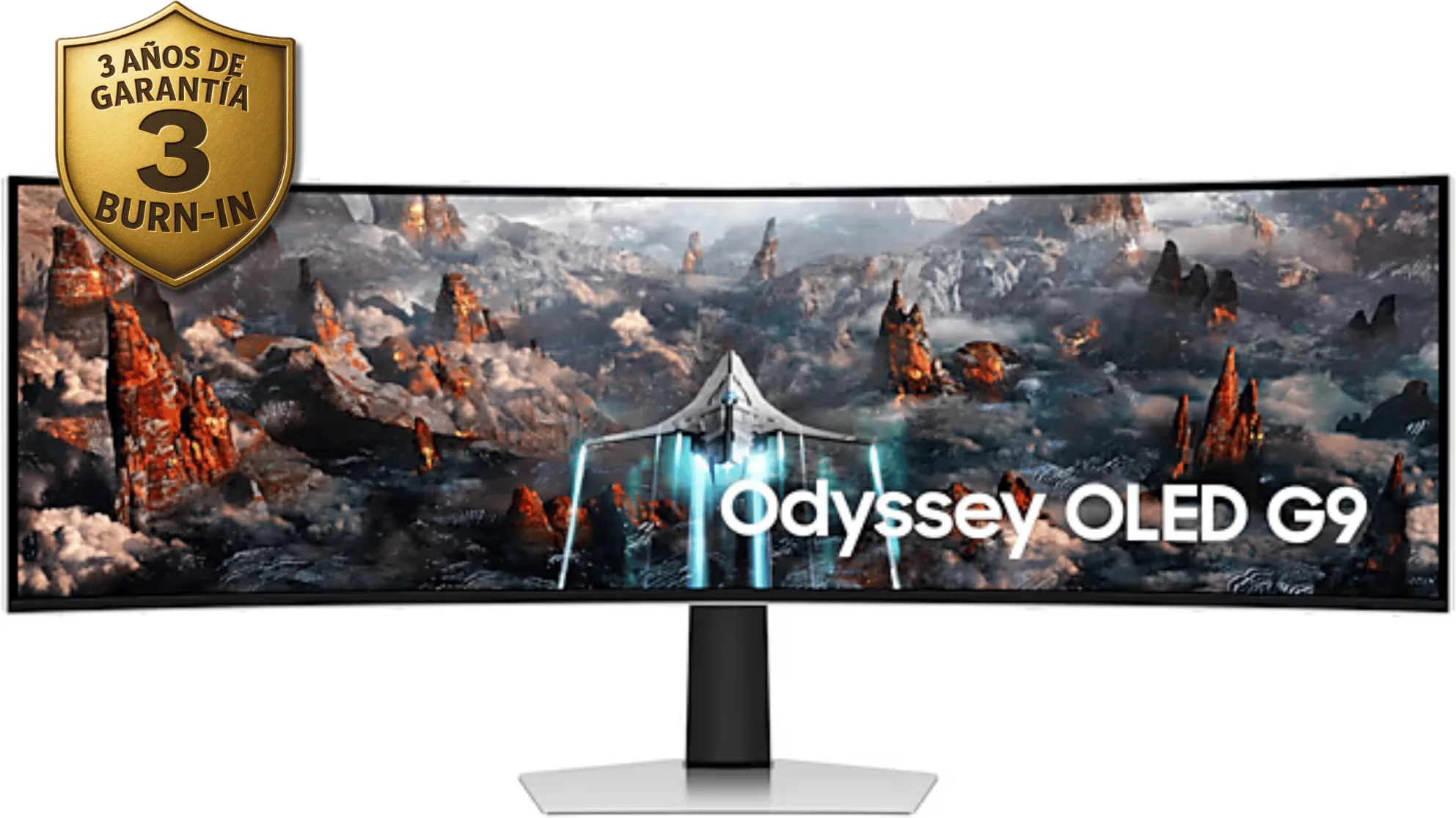 Imagen 0 de Monitor Gamer Curvo Samsung Odyssey OLED G9 49" DQHD5120*1440 OLED DP HDMI 240Hz